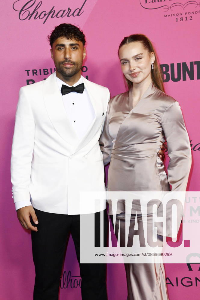 Nader El Jindaoui and Louisa El Jindaoui at the 2026 Tribute to Bambi at Fotografiska Berlin, Berlin, October 15, 2026 Foto:xN.xKubelkax xFuturexImagex bambi_6086