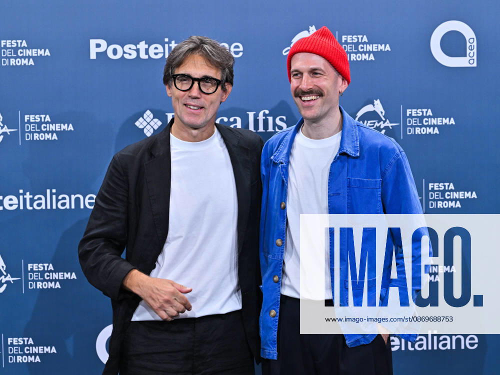 IPA89760888 - Roma Cinema Fest 2026. Day 4 Photocall for the film LORENZO THE INCREDIBLE ADVENTURE OF JOVANOTTI Pictured: Dario Zonta, Carlo Zoratti
