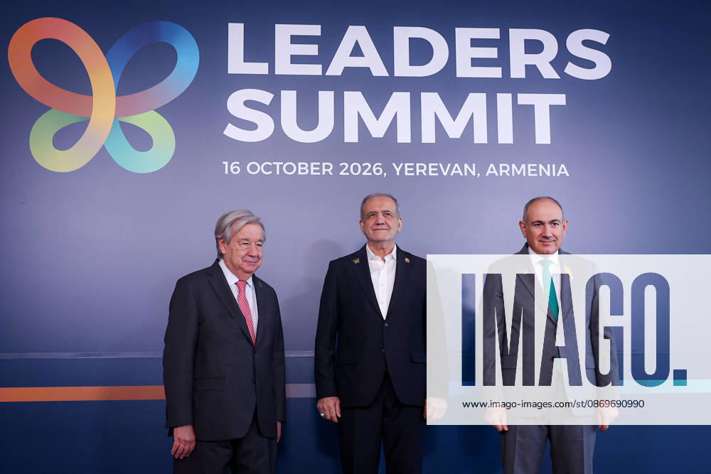 Iranian President Attends Biodiversity Leaders Summit in Yerevan, Armenia Iranian President Masoud Pezeshkian attends the Leaders Summit on Biodiversity, held ahead of the COP17 United Nations Biodiversity Conference in Yerevan, Armenia, on October 16, 2026. The summit brings together world leaders to strengthen international efforts to protect ecosystems and halt biodiversity loss by 2030. Photo by Iranian Presidency Office Tehran Tehran Iran, Islamic Republic of 161026_Armenia_IPO_00(15)