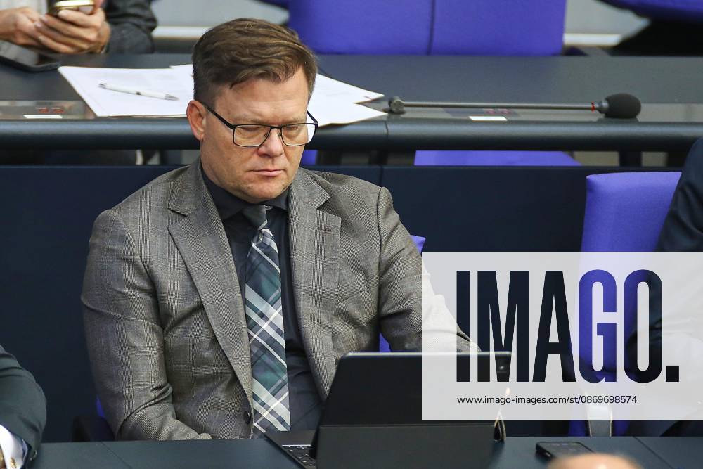German Bundestag 103rd Session of the Bundestag Federal Minister for the Environment, Climate Action, Nature Conservation, and Nuclear Safety Carsten Schneider SPD