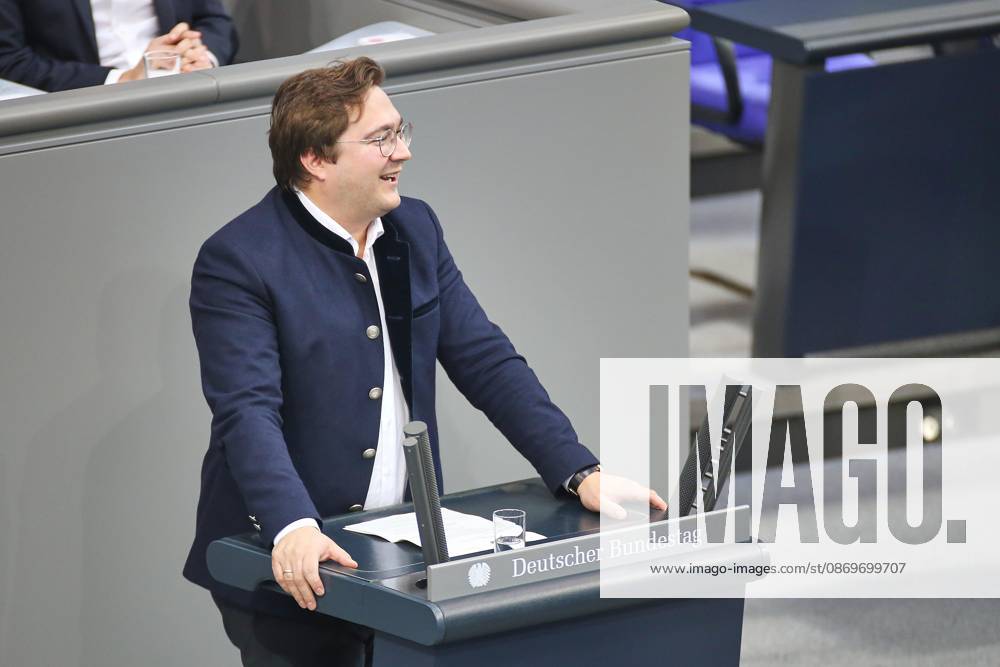 German Bundestag 103rd Session of the Bundestag Christian Moser, CSU
