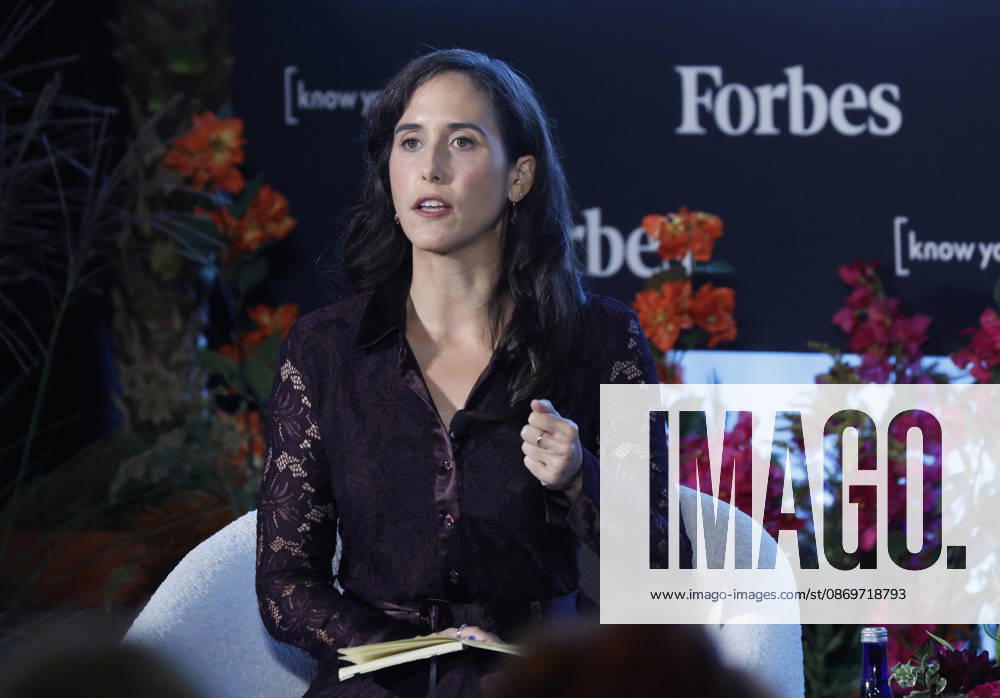 Editor ForbesWomen Maggie McGrath speaks at the Forbes 30 50 5-Year Anniversary Summit at the The Mandarin Oriental on Friday, October 16, 2026 in New York City. NYP20261016115 JOHNxANGELILLO