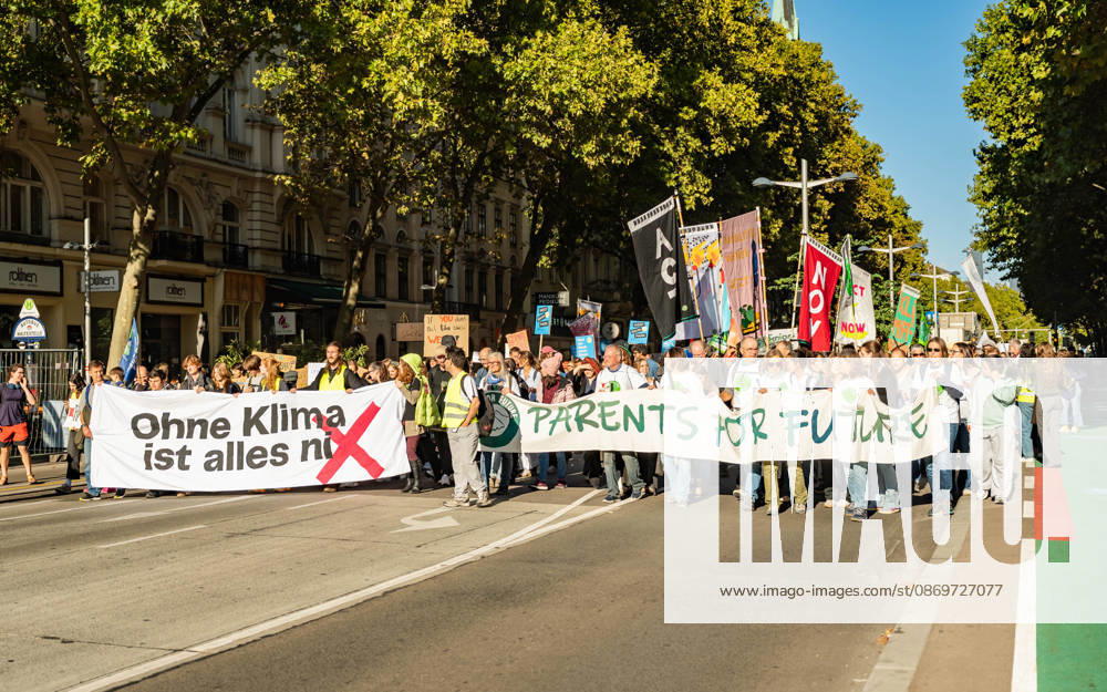 Fridays For Future Climate Strike: Announcing Climate Action Isn’t Enough—Without Climate Action, Everything Is Nothing Participants in the Fridays For Future climate strike, under the slogan Announcing Climate Action Isn’t Enough—Without Climate Action, Everything Is Nothing, gathered on Prater Hauptallee near Praters