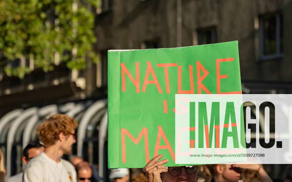 Fridays For Future Climate Strike: Announcing Climate Action Isn’t Enough—Without Climate Action, Everything Is Nothing Participants in the Fridays For Future climate strike, under the slogan Announcing Climate Action Isn’t Enough—Without Climate Action, Everything Is Nothing, gathered on Prater Hauptallee near Praters