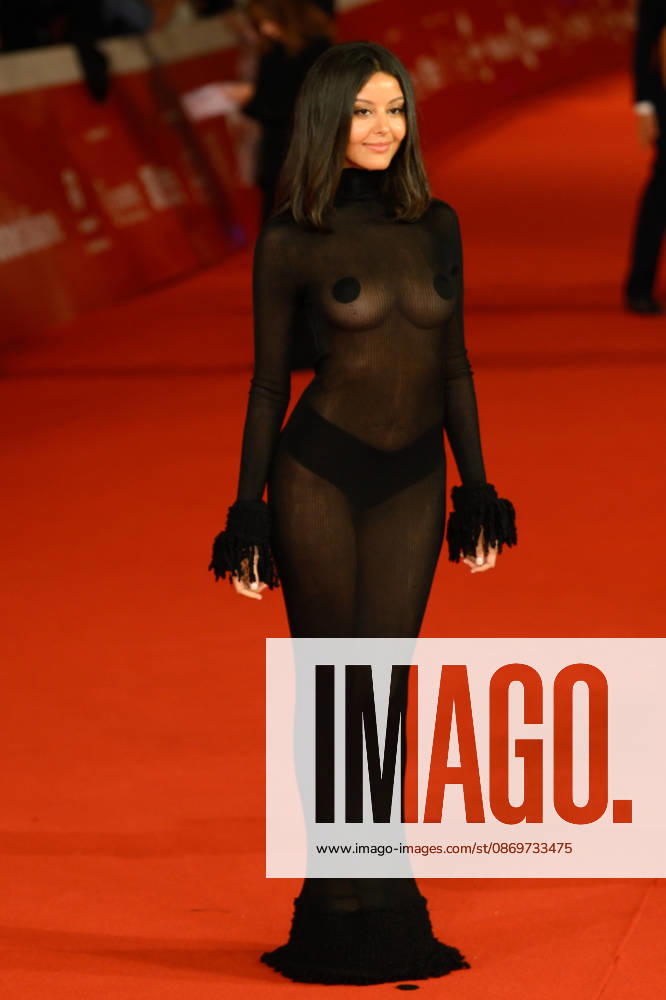 News - Rome Film Fest 2026 - Day 4 Zahia Dehar attends the red carpet Iun Jeu Dangereux Premiere during the 21th Rome Film Fest at Auditorium Parco della Musica on October 16, 2026 in Rome, Italy. Rome Auditorium Parco della Musica Ennio Morricone Italy