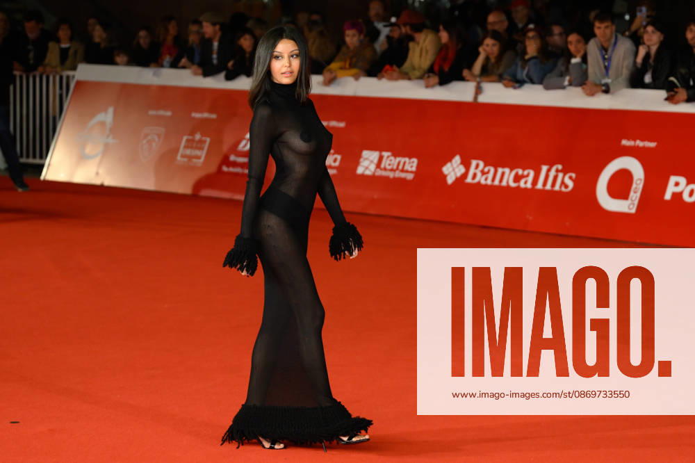News - Rome Film Fest 2026 - Day 4 Zahia Dehar attends the red carpet Iun Jeu Dangereux Premiere during the 21th Rome Film Fest at Auditorium Parco della Musica on October 16, 2026 in Rome, Italy. Rome Auditorium Parco della Musica Ennio Morricone Italy