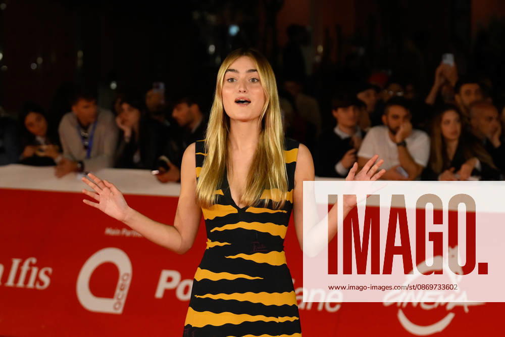 News - Rome Film Fest 2026 - Day 4 Yasmine Fraioli attends the red carpet Iun Jeu Dangereux Premiere during the 21th Rome Film Fest at Auditorium Parco della Musica on October 16, 2026 in Rome, Italy. Rome Auditorium Parco della Musica Ennio Morricone Italy