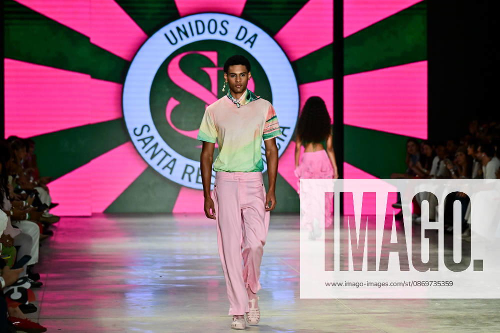 SãO PAULO, SP - 16.10.2026: SPFW N61 - Santa Resistência brand fashion show, at SPFW N61, (São Paulo Fashion Week) this Friday (16), at Pavilhão das Culturas Brasileiras (PACUBRA), Parque do Ibirapuera, São Paulo, SP. x3033125x RobertoxCasimiro