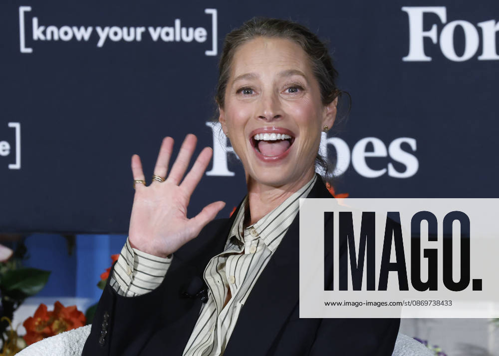 Founder & President Every Mother Counts Christy Turlington Burns speaks at the Forbes 30 50 5-Year Anniversary Summit at The Mandarin Oriental on Friday, October 16, 2026 in New York City. NYP20261016151 JOHNxANGELILLO