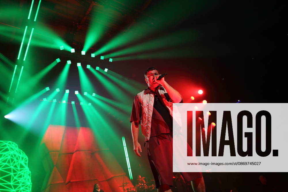 Marten Laciny, also known as Marteria, at a concert at the Max Schmeling Halle in Berlin, October 16, 2026 Marteria Concert Berlin