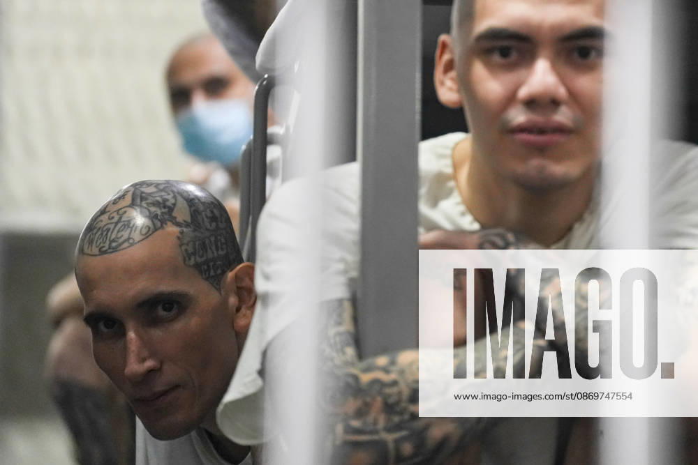 Gang members are seen through their cells during Costa Rican President Laura Fernandez s tour of the Terrorism Confinement Center (CECOT), in Tecoluca. Fernandez is on a three-day official visit to El Salvador to see the maximum-security prison that President Nayib Bukele’s government built as part of its crackdown on gangs. Costa Rica recently opened its own high-security prison, the High Containment Center Against Organized Crime, which is modeled on CECOT. Tecoluca El Salvador - ZUMAs197 20261016_aaa_s197_482