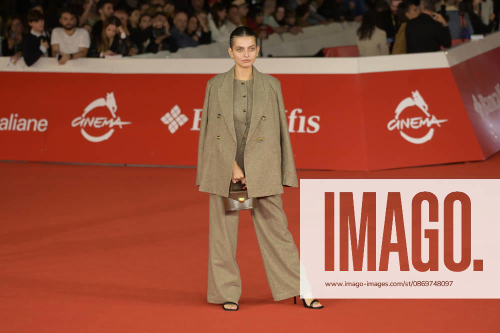 Un jeu dangereux red carpet in Rome, Italy - Ghjuvanna Benedetti attends the red carpet for the film Un jeu dangereux at the 2026 Rome Film Fest, held at the Auditorium Parco della Musica. Rome Italy