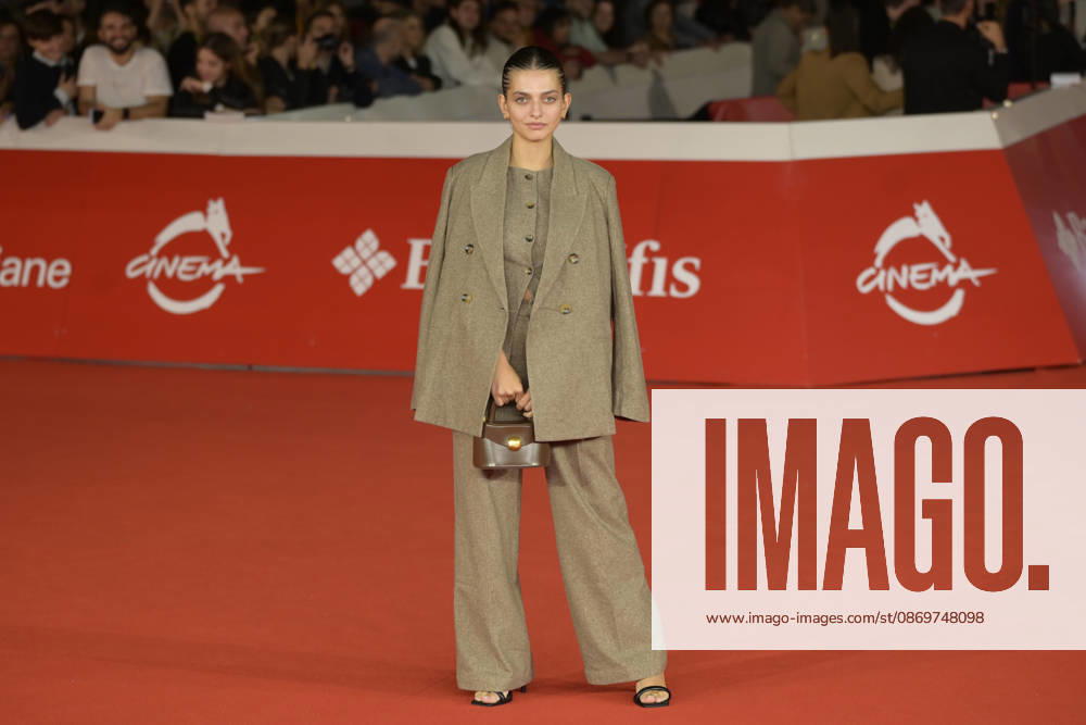Un jeu dangereux red carpet in Rome, Italy - Ghjuvanna Benedetti attends the red carpet for the film Un jeu dangereux at the 2026 Rome Film Fest, held at the Auditorium Parco della Musica. Rome Italy