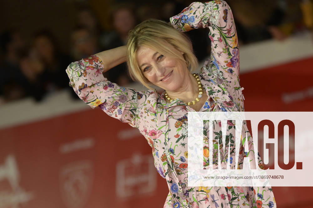 Valeria Bruni Tedeschi attends the red carpet for the film Un jeu dangereux at the 2026 Rome Film Fest, held at the Auditorium Parco della Musica. Rome Italy - ZUMAs197 20261016_aaa_s197_654