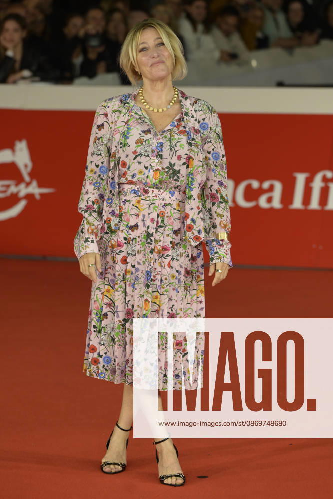 Valeria Bruni Tedeschi attends the red carpet for the film Un jeu dangereux at the 2026 Rome Film Fest, held at the Auditorium Parco della Musica. Rome Italy - ZUMAs197 20261016_aaa_s197_655