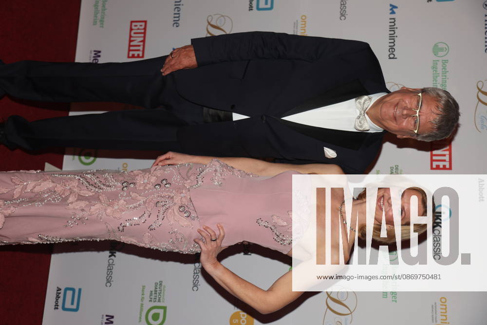 Jens Kröger and Britta Steffen at the 15th Diabetes Charity Gala 2026 at Bar jeder Vernunft in Berlin