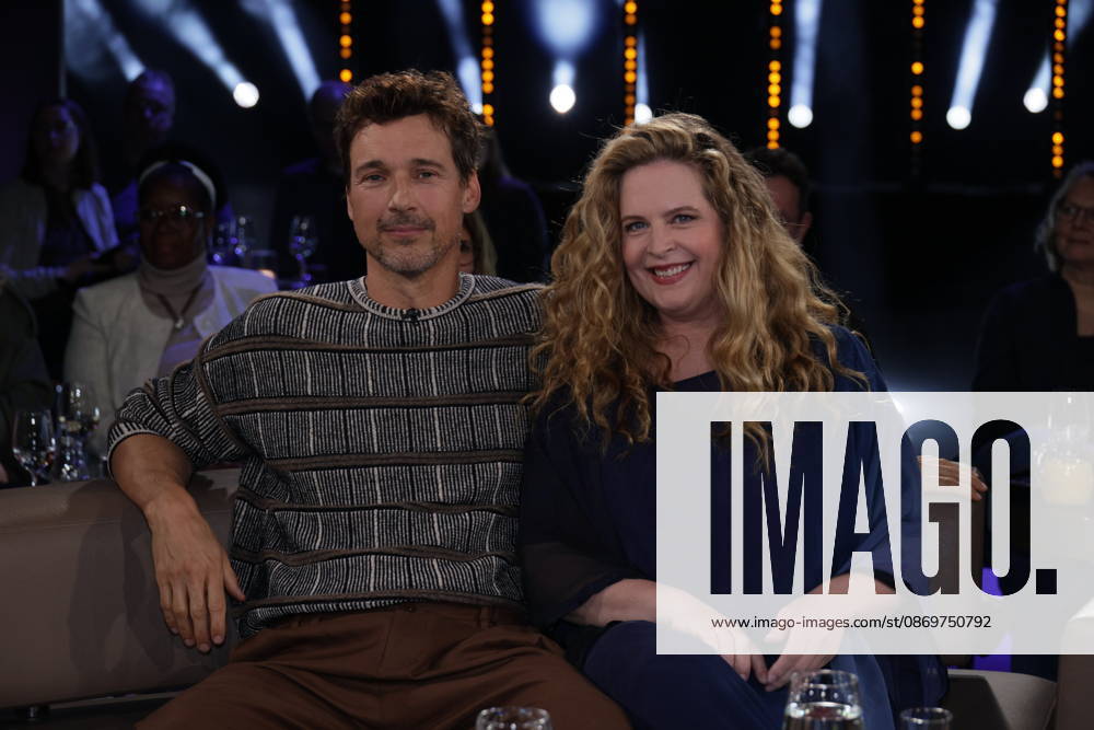 NDR TALK SHOW, October 16, 2026: Florian David Fitz, Diana Amft; recording of the NDR talk show from the Lokstedt studio in Hamburg