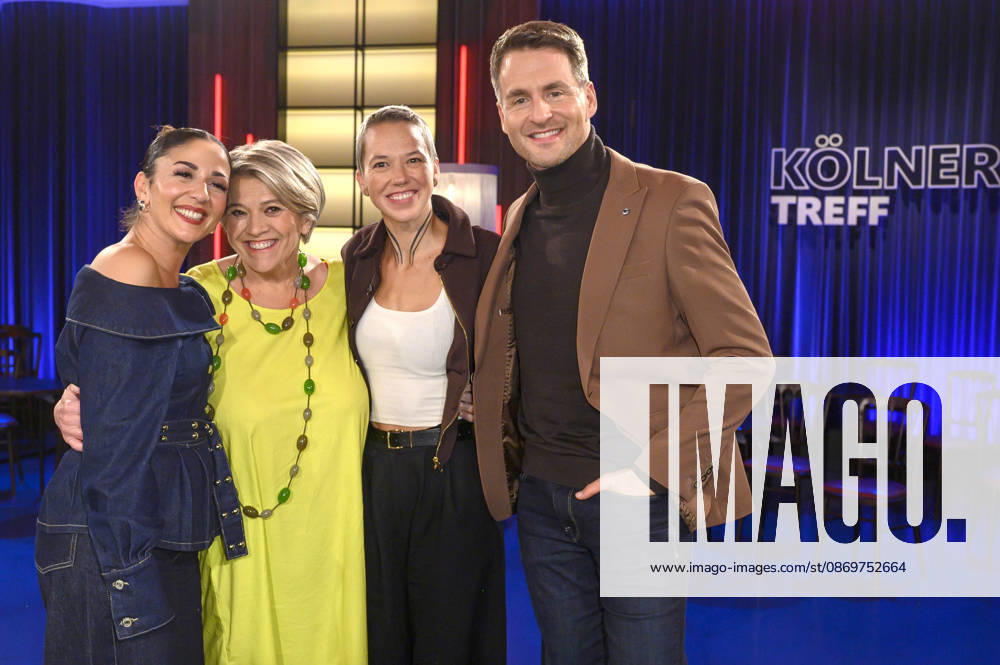 Tülin Sezgin, Lea Linster, Stefanie Heinzmann, and Alexander Klaws during the taping of the WDR talk show Kölner Treff at WDR Studio BS 3 in Cologne, October 16, 2026 Foto:xW.xRanderathx xFuturexImagex koelner_treff1610_6035