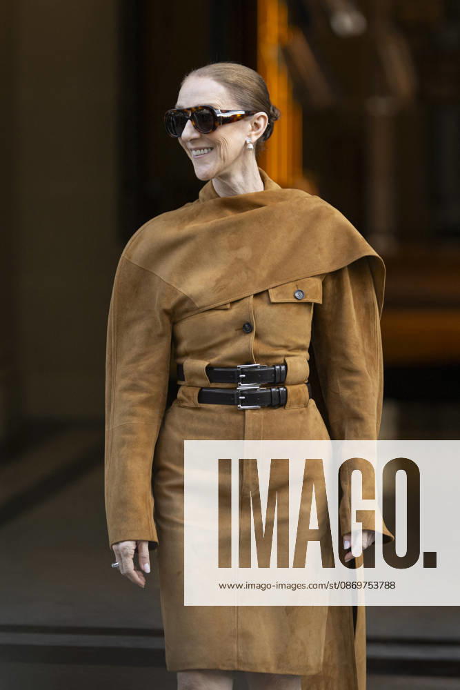 Céline Dion was spotted leaving the Royal Monceau hotel and heading toward the Plenitude Arena for the penultimate show of her concert series in the French capital, Paris, France, on October 16, 2026. Pierre Perusseau, Bestimage. Céline Dion was spotted leaving the Royal Monceau hotel, heading toward the Plenitude Arena for the penultimate show of her concert series in the capital, Paris, France, on October 16, 2026. Paris, France