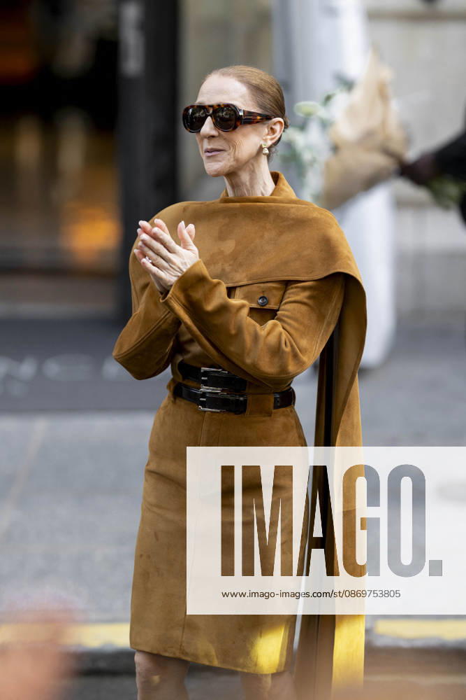 Céline Dion was spotted leaving the Royal Monceau hotel and heading toward the Plenitude Arena for the penultimate show of her concert series in the French capital, Paris, France, on October 16, 2026. Pierre Perusseau, Bestimage. Céline Dion was spotted leaving the Royal Monceau hotel, heading toward the Plenitude Arena for the penultimate show of her concert series in the capital, Paris, France, on October 16, 2026. Paris, France