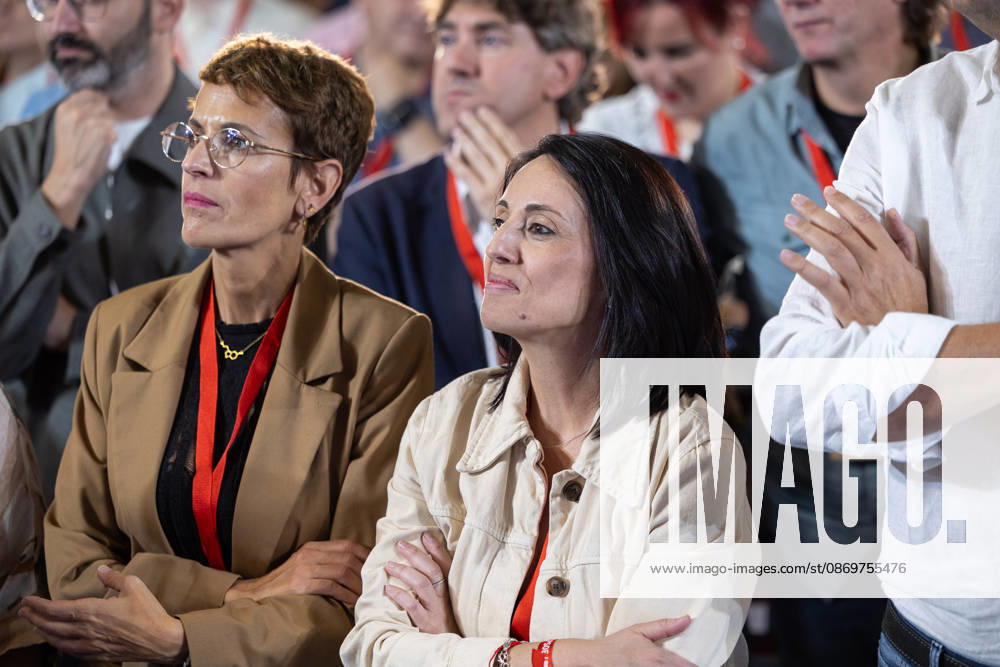 The PSOE Holds Its Federal Committee Meeting in Fuenlabrada, Madrid The president of the Autonomous Community of Navarre, María Chivite, and the PSOE spokesperson, Rebeca Torró, during the PSOE Federal Committee meeting at the Tomás y Valiente Art Center on October 17, 2026, in Fuenlabrada, Madrid, Spain. The Committee served to ratify the party’s candidate lists for the general election on November 29 and to endorse its Secretary General, Pedro Sánchez, as the candidate for Prime Minister. OCTOBER 17, 2026 Jesús Hellí Fuenlabrada, Madrid Fuenlabrada, Madrid, Spain