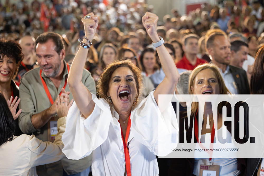 The PSOE Holds Its Federal Committee Meeting in Fuenlabrada, Madrid The secretary general of the PSOE in Andalusia, María Jesús Montero, during the PSOE Federal Committee meeting at the Tomás y Valiente Art Center on October 17, 2026, in Fuenlabrada, Madrid, Spain. The Committee served to ratify the party’s candidate lists for the general election on November 29 and to endorse its Secretary General, Pedro Sánchez, as the candidate for Prime Minister. OCTOBER 17, 2026 Jesús Hellí Fuenlabrada, Madrid Fuenlabrada, Madrid, Spain