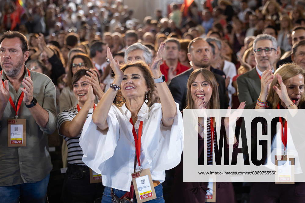 The PSOE Holds Its Federal Committee Meeting in Fuenlabrada, Madrid The secretary general of the PSOE in Andalusia, María Jesús Montero, during the PSOE Federal Committee meeting at the Tomás y Valiente Art Center on October 17, 2026, in Fuenlabrada, Madrid, Spain. The Committee served to ratify the party’s candidate lists for the general election on November 29 and to endorse its Secretary General, Pedro Sánchez, as the candidate for Prime Minister. OCTOBER 17, 2026 Jesús Hellí Fuenlabrada, Madrid Fuenlabrada, Madrid, Spain