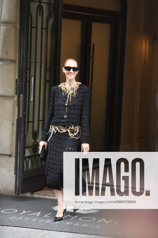 Celine Dion Leaves Her Hotel For Her Last Concert in Paris - France Celine Dion spend time with fans before her last concert in Paris, at hotel Royal Monceau in Paris, France on October 17, 2026. Photo by Florian Poitout ABACAPRESS.COM Paris France