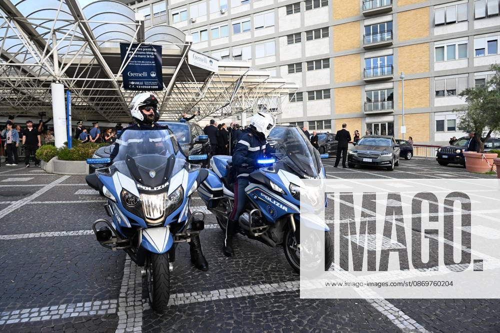 Preparations are underway for the Pope s discharge from Rome s Gemelli Polyclinic Hospital, where he was hospitalized for a few days for surgery to remove a nodule (adenocarcinoma) from his right lung. Rome, October 17, 2026 Rome Italy - ZUMAa289 20261017_zia_a289_027
