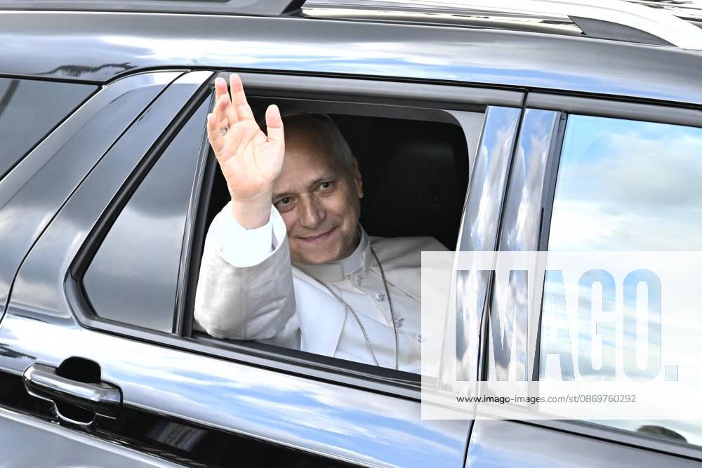 Pope Leo XIV, deemed fit for resignation by doctors, leaves the Gemelli Polyclinic Hospital in Rome, where he was hospitalized for a few days for surgery to remove a nodule (adenocarcinoma) from his right lung. Rome, October 17, 2026 Rome Italy - ZUMAa289 20261017_zia_a289_033
