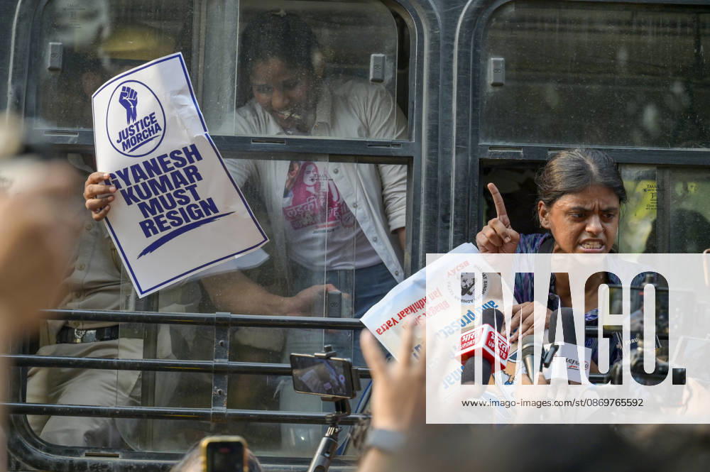 Delhi Police and paramilitary personnel detain members and workers of various organisations during a protest against Chief Election Commissioner Gyanesh Kumar and the Special Intensive Revision (SIR) of electoral rolls on Raisina Road on October 17, 2026 in New Delhi, India. (Photo by Raj K Raj Hindustan Times ) CJP Supporters Protest Demanding CEC Gyanesh Kumar s Resignation Over Voter List Changes