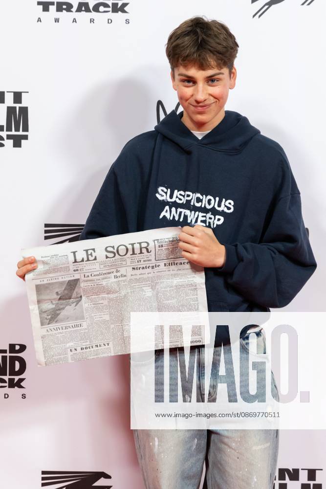 Lou Goossens pictured during the Gent International Film Festival on Saturday 17 October 2026. Tonight will feature a screening of Le Faux Soir, the new film of Belgian director Roskam. NICOLASxMAETERLINCK 190136974