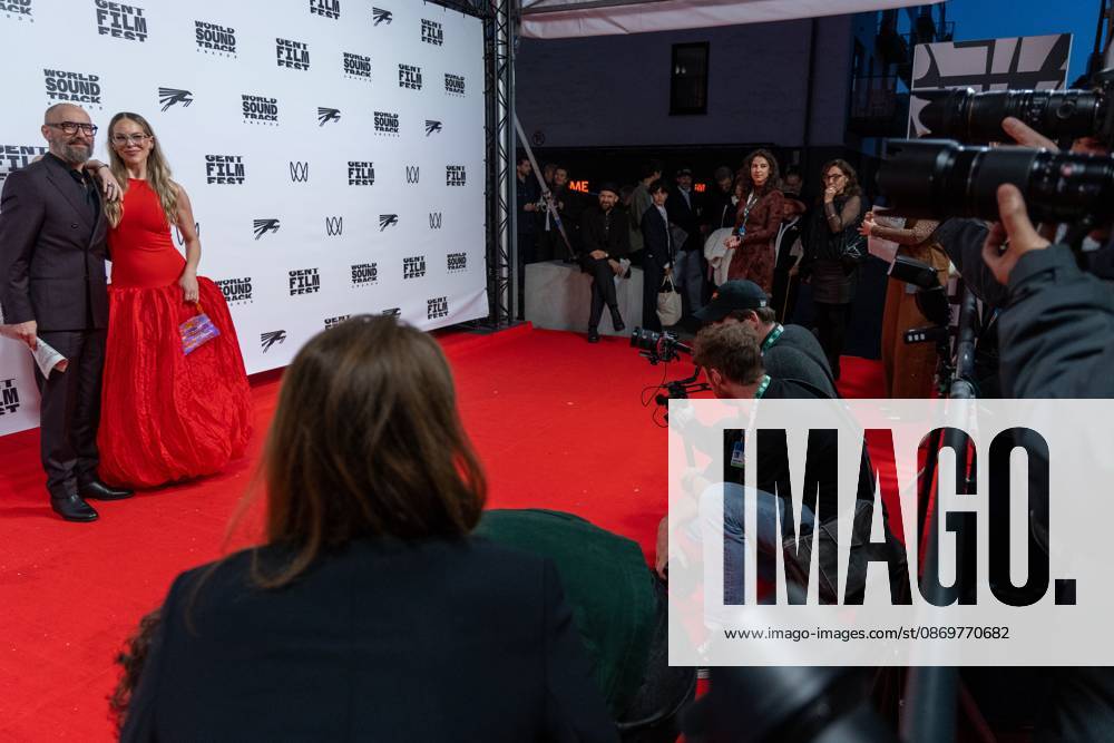 The press pictured during the Gent International Film Festival on Saturday 17 October 2026. Tonight will feature a screening of Le Faux Soir, the new film of Belgian director Roskam. NICOLASxMAETERLINCK 190136417