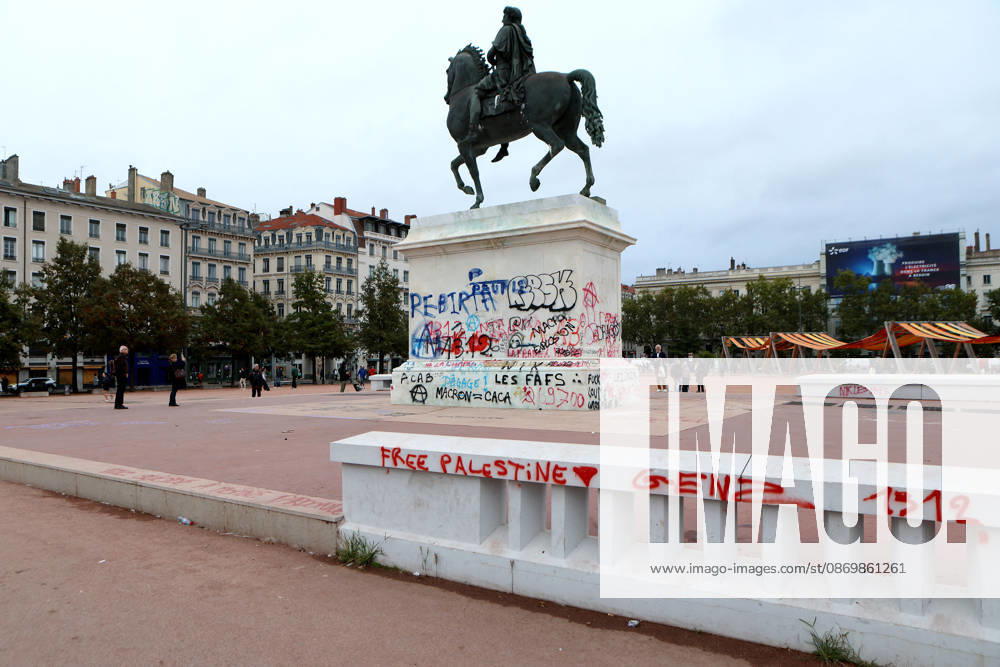 Illustration, October 18, 2026, showing the aftermath of the previous day’s protest in Lyon. As a continuation of the high school student movement, the October 17, 2026, protest against the high cost of living was intended to bring together the struggles of high school students, retirees, and former Yellow Vests —a convergence that was ultimately overshadowed by unprecedented property damage, violence, and looting in Paris and, as seen here, in the provinces. Pascal Fayolle, Bestimage. On October 18, 2026, the aftermath of the previous day’s demonstration in Lyon was on full display. Intended as a continuation of the high school student movement, the protest against the high cost of living on October 17, 2026, was intended to foster a con