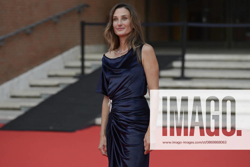 Camille Cottin attends the red carpet for the film Juste une illusion at the 2026 Rome Film Fest, held at the Auditorium Parco della Musica. Rome Italy - ZUMAs197 20261018_aaa_s197_130