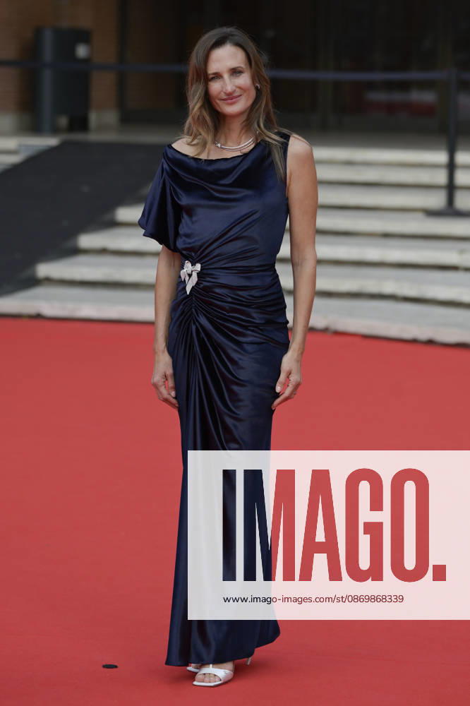 Camille Cottin attends the red carpet for the film Juste une illusion at the 2026 Rome Film Fest, held at the Auditorium Parco della Musica. Rome Italy - ZUMAs197 20261018_aaa_s197_146