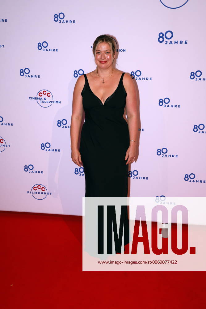 Anezka Rusevova at the 80th Anniversary CCC Film Art Gala at the CCC Film Studios in Berlin