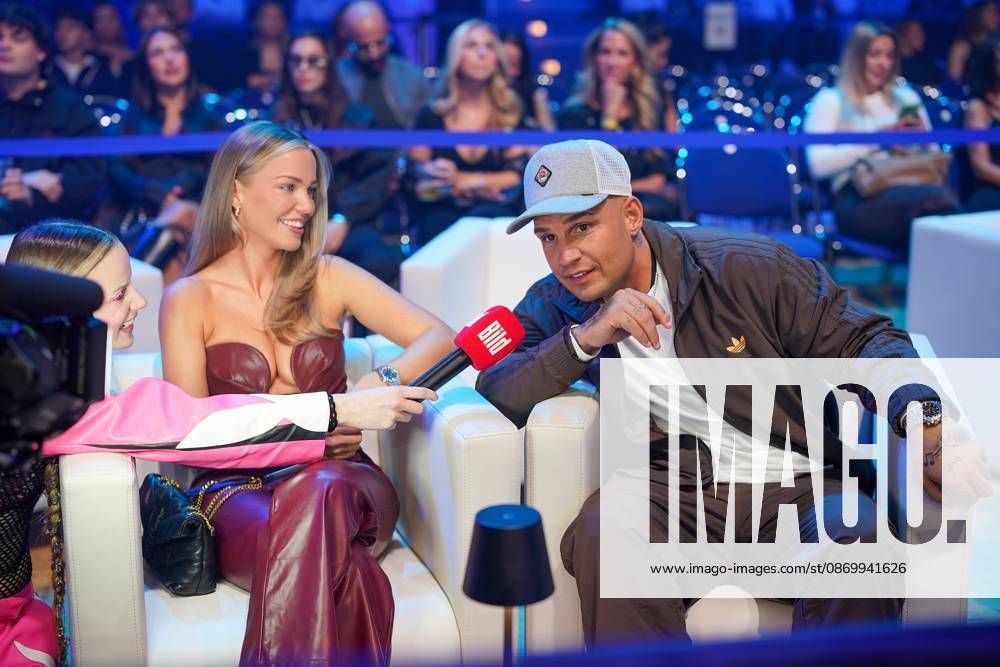 Fame Fighting 4 in Essen 2026: Pietro Lombardi and Laura Maria Rypa at the Fame Fighting 4 celebrity boxing event on October 17, 2026, at the Grugahalle in Essen, North Rhine-Westphalia