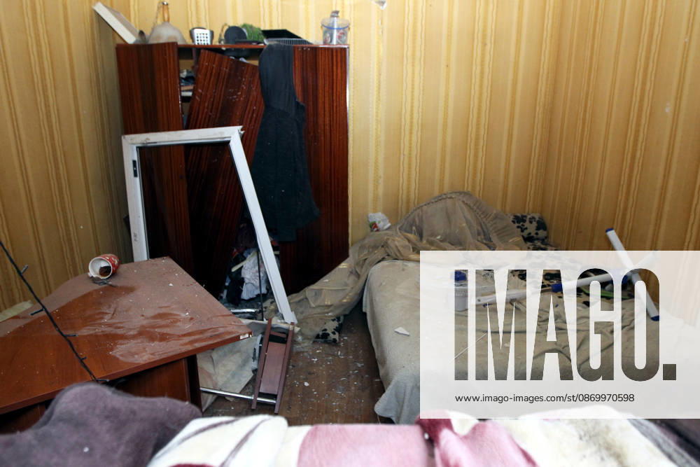Russian troops hit Dnipro with guided bombs Furniture in a room is broken by the shock wave from a bombardment in Dnipro, Ukraine, on October 19, 2026. On Monday morning, Russian forces launched guided aerial bombs at the eastern city, damaging private homes and infrastructure. An 84-year-old woman was hospitalised in moderate condition. Dnipro Ukraine