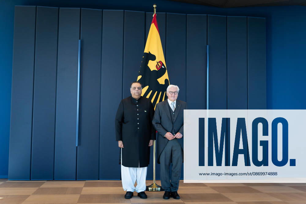 Federal President Frank-Walter Steinmeier, Accreditation of Ambassadors in Berlin, Official Residence at Spreebogen, Federal President Frank-Walter Steinmeier, Accreditation of Ambassadors, Bundeswehr, Ambassador, Pakistan, Salman Sharif, Berlin, Berlin, GER