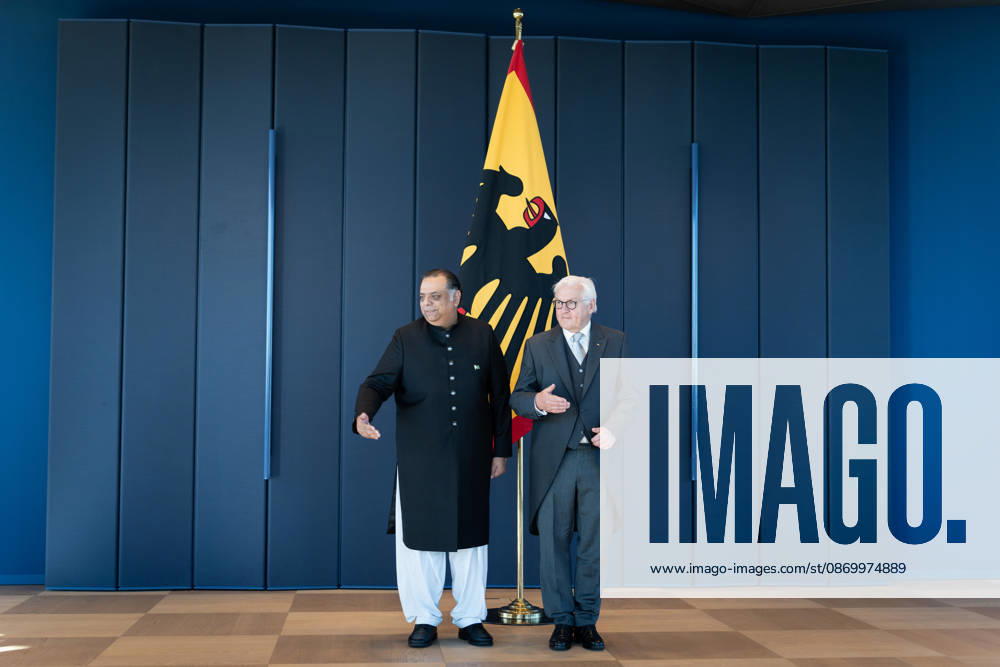 Federal President Frank-Walter Steinmeier, Accreditation of Ambassadors in Berlin, Official Residence at Spreebogen, Federal President Frank-Walter Steinmeier, Accreditation of Ambassadors, Bundeswehr, Ambassador, Pakistan, Salman Sharif, Berlin, Berlin, GER