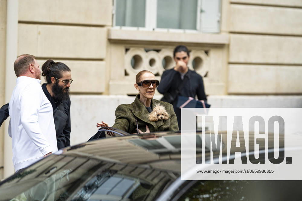 Céline Dion, accompanied by her sons Eddy and Nelson Angelil, leaves the Royal Monceau hotel for La Plenitude Arena in Paris after 16 concerts over five weeks in front of nearly 500,000 people, on October 19, 2026. Holding her dog, Madison, in her arms, the Canadian singer waved one last time to her fans gathered in front of the hotel. She will return to the Paris La Défense Arena for 10 special concerts from May 8 to 29, 2027. Pierre Perusseau Bestimage Céline Dion, accompanied by her sons Eddy and Nelson Angelil, leaves the Royal Monceau luxury hotel in Paris on October 19, 2026, following 16 concerts over five weeks performed before nearly 500,000 people. Holding her dog, Madison, in her arms, the Canadian singer waved one last time to