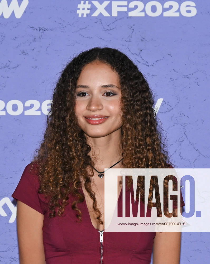 IPA89927865 - Milan, Italy: X Factor 2026 photocall featuring the 12 official contestants JAKE LA FURIA S TEAM In the photo: ALÌA (Martina Cerutti)