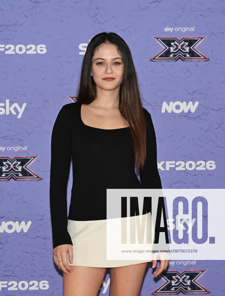 IPA89928106 - Milan, Italy: X Factor 2026 photocall featuring the 12 official contestants PAOLA IEZZI S TEAM In the photo: Camilla (Camilla Guerini)