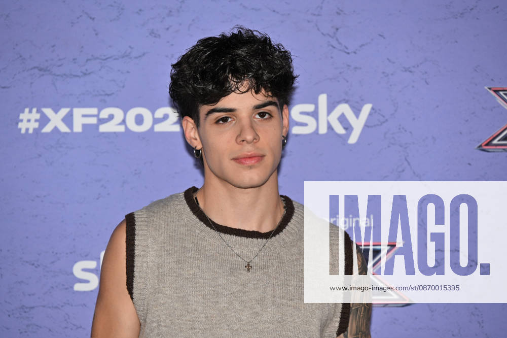 IPA89928091 - Milan, Italy: X Factor 2026 photocall featuring the 12 official contestants PAOLA IEZZI S TEAM In the photo: Manul (Manuel Gargano)