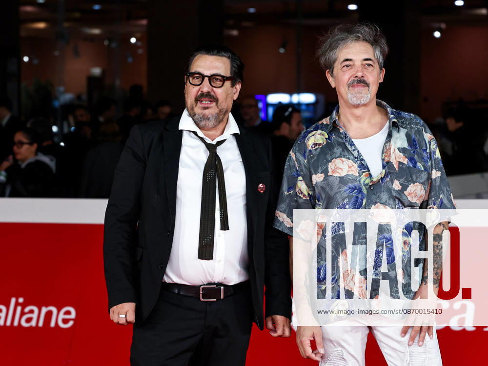 IPA89928254 - Rome, 2026 Film Festival - Evening 7 - Red Carpet for PLUS DE BRUIT: MANO NEGRA. Pictured: Tom Darnal and David Dufresne
