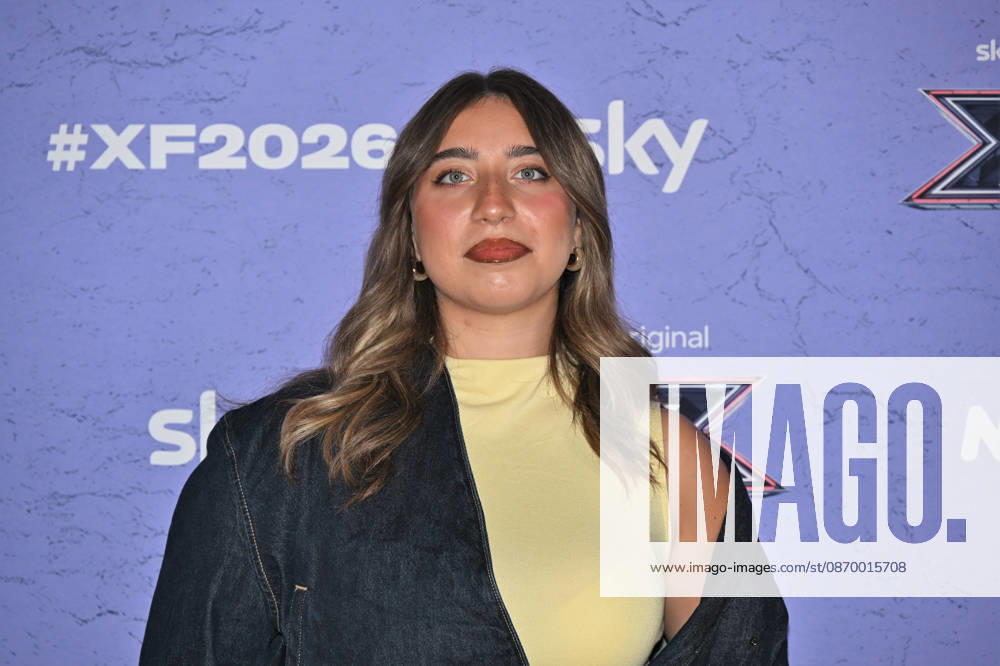 IPA89927980 - Milan, Italy: X Factor 2026 photocall featuring the 12 official contestants IRAMA S TEAM In the photo: Patrizia (Patrizia Napolano)
