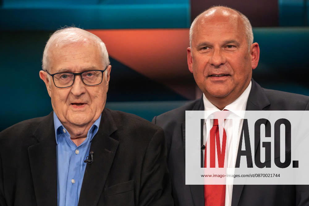 Hart aber Fair from Cologne on October 19, 2026. Pictured: Rainer Brüderle, president of the Rhineland-Palatinate Taxpayers Association and former Federal Minister of Economics (FDP), on the left with