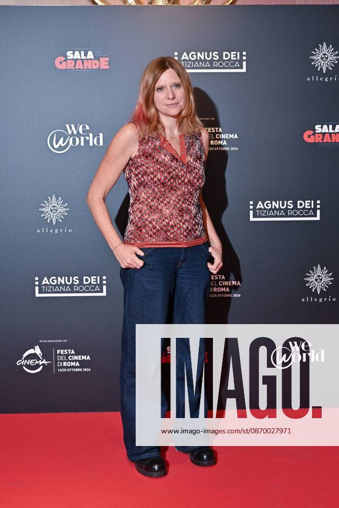 IPA89934546 - Rome: Allegrio Roma. Charity Event for WeWorld. Pictured: Susanna Nicchiarelli