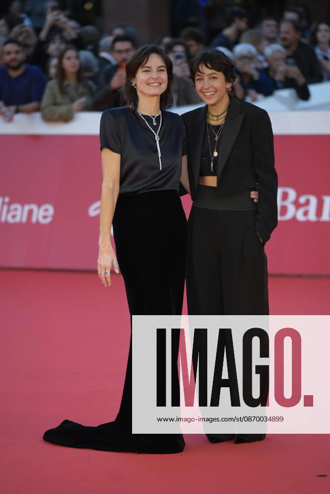 Kasia Smutniak (l) and Sophie Taricone (r) attend the red carpet for the film Mustang at the 2026 Rome Film Fest, held at the Auditorium Parco della Musica. Rome Italy - ZUMAs197 20261019_aaa_s197_354